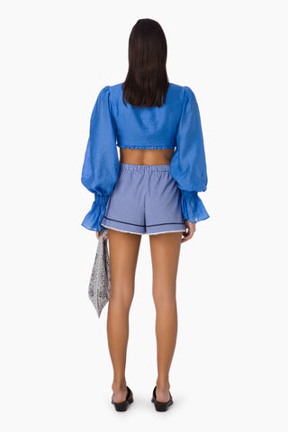 Ciela Shorts / Blue Gingham