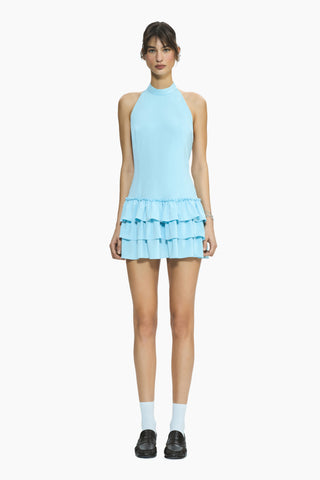 Fiore Light Blue Mini Dress