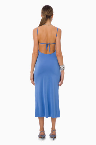 Hush Midi Dress / Blue