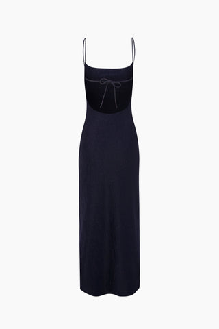 Hush Midi Dress / Navy Blue Glitter