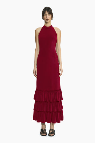 Liora Red Maxi Dress