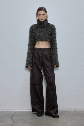 Marn Gri Crop Kazak