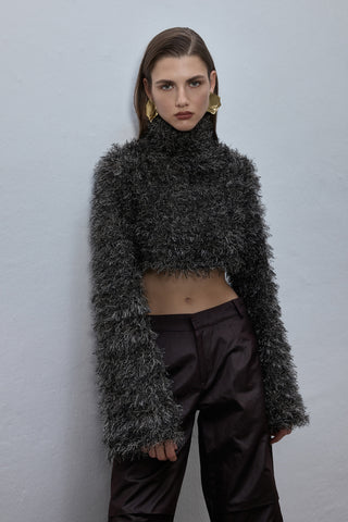 Marn Gri Crop Kazak
