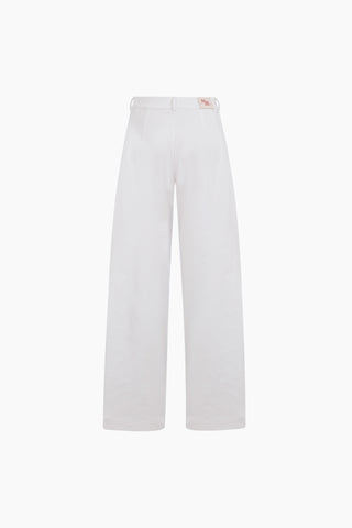 Mimi Cargo Trousers / White