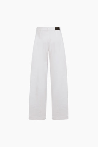 Mimi Cargo Trousers / White