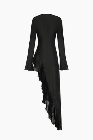 Nalu Black Glitter Dress
