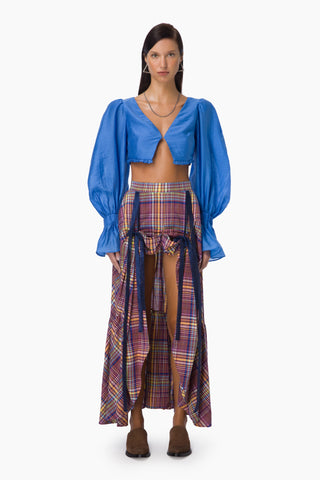 Rove Skirt / Red Checked