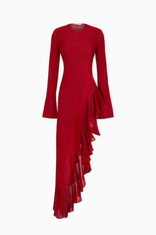 Nalu Red Glitter Dress