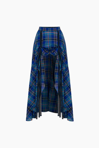 Rove Skirt / Blue Checked